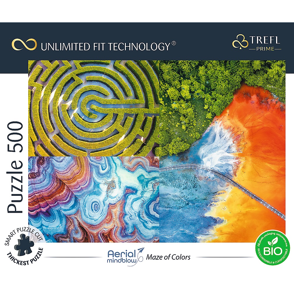 TREFL 500PC JIGSAW MAZE OF COL (37460)